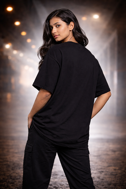 BUILT DIFFERENT – Black Oversized T-Shirt (Limited Drop)