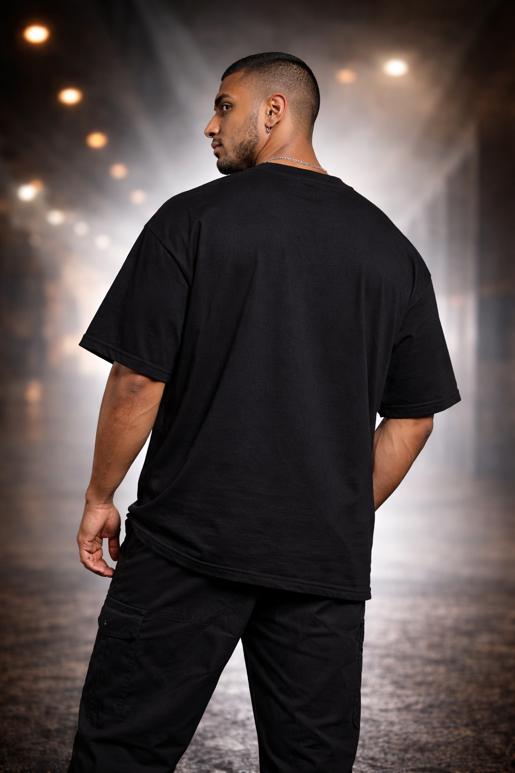 BUILT DIFFERENT – Black Oversized T-Shirt (Limited Drop)